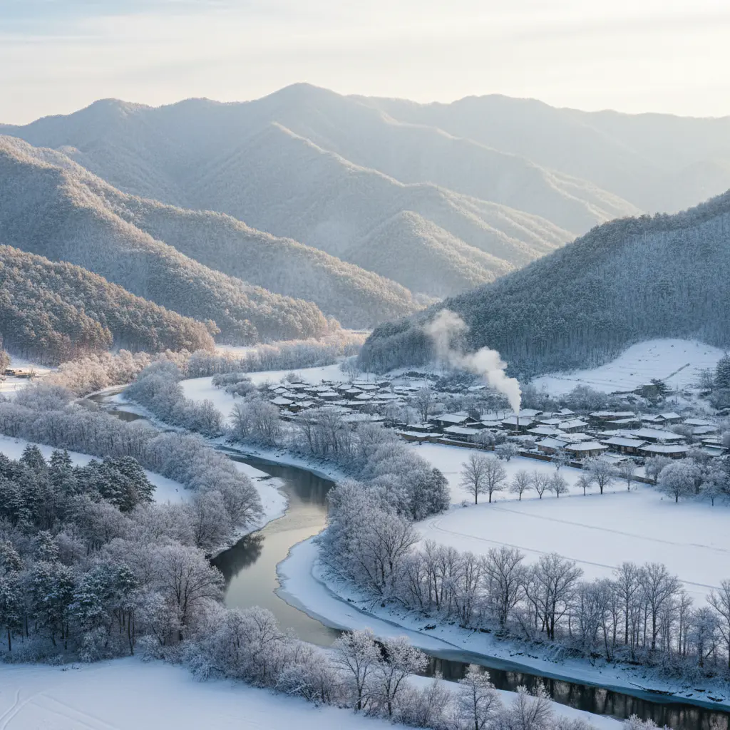 인제 겨울 풍경 3